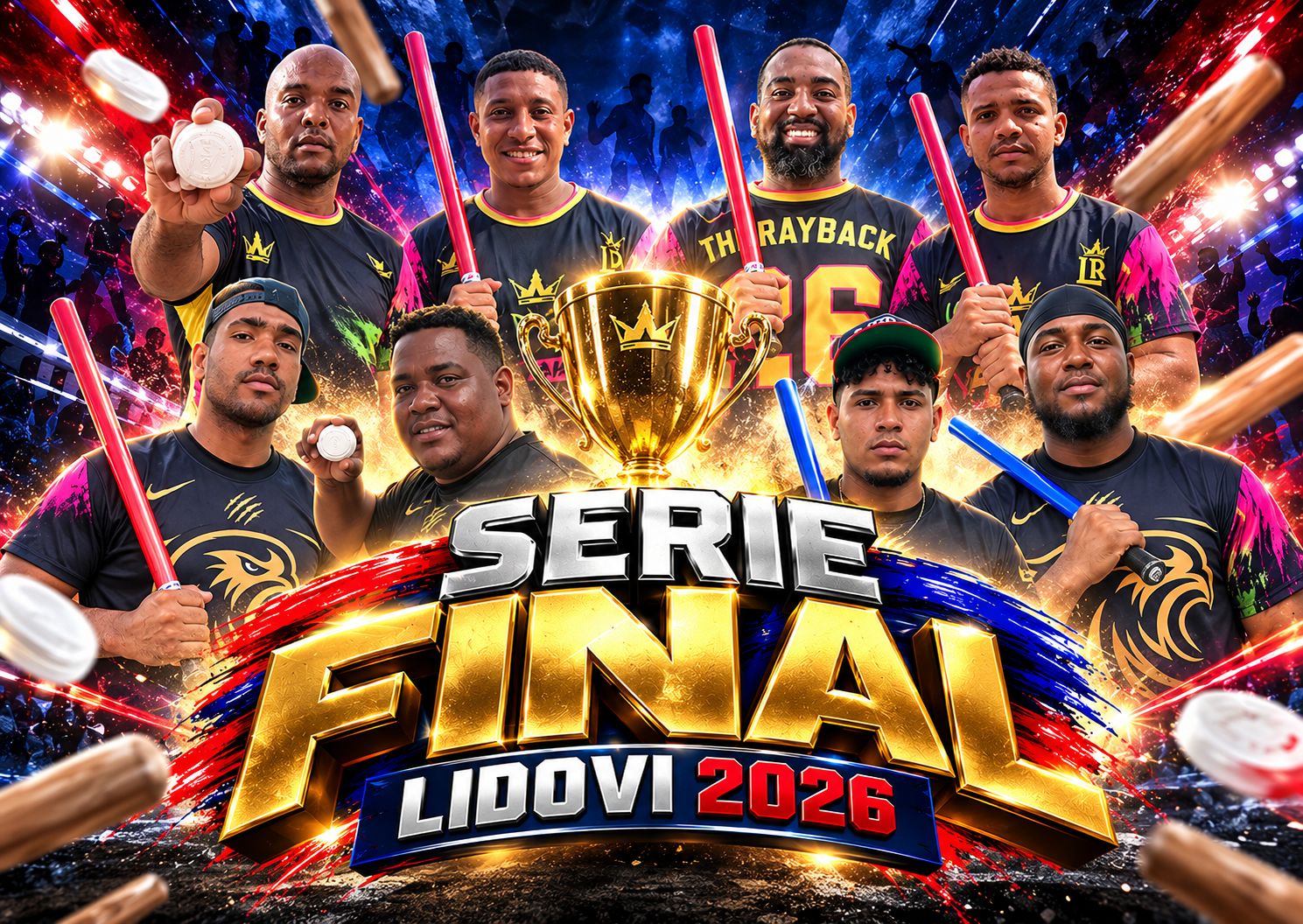 Reyes y Halcones dividen en la apertura de la serie final del X Campeonato de LIDOVI